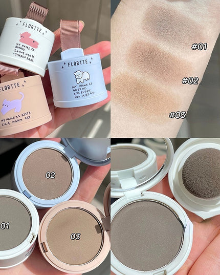 FLORTTE Hairline, Shadow and Contour Powder