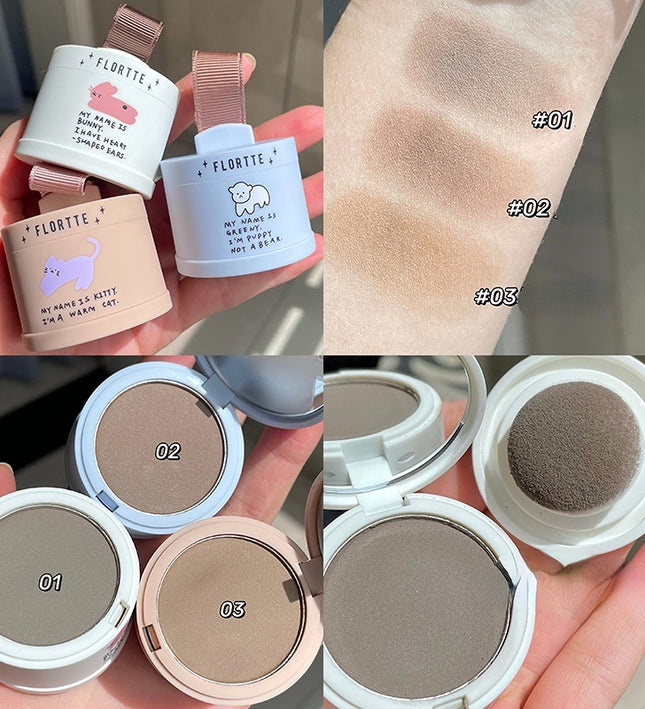 FLORTTE Hairline, Shadow and Contour Powder