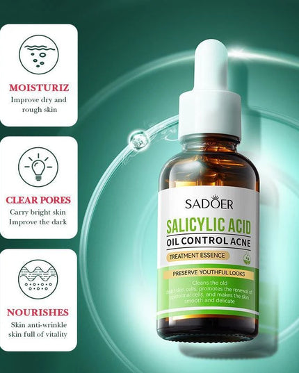 SADOER Salicylic Acid Oil Control Treatment Essence – 30ml