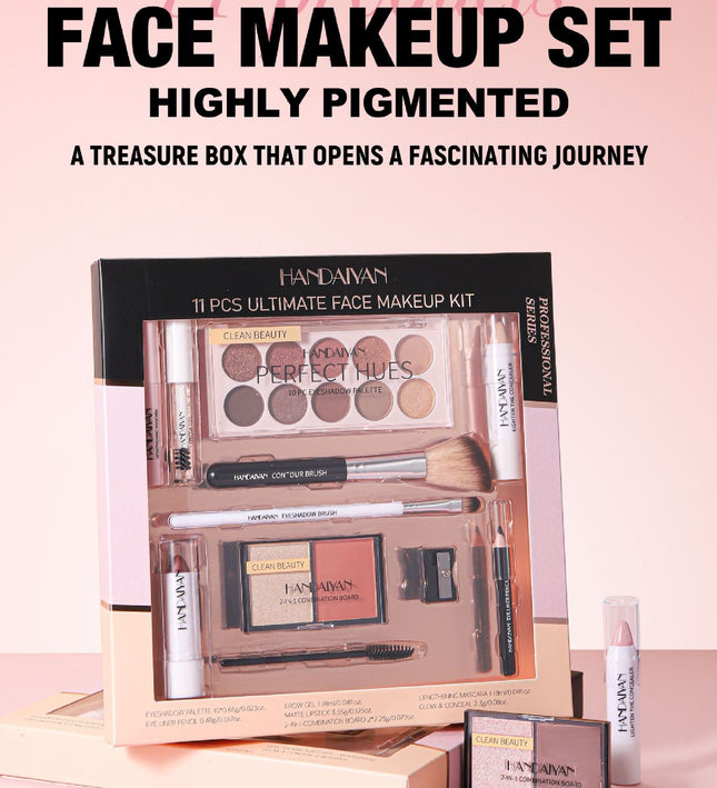 Face Makeup Beauty Set A - 11 Items