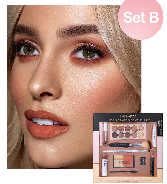 Face Makeup Beauty Set B - 11 items
