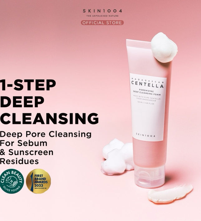 SKIN1004 Madagascar Centella Poremizing Deep Cleansing Foam 125ml