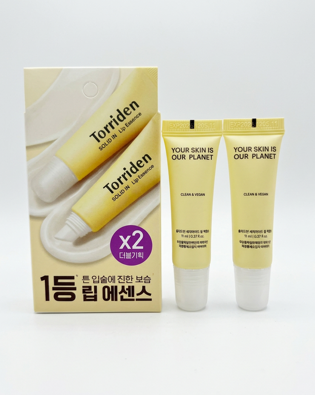 Torriden SOLID IN Ceramide Lip Essence double set.