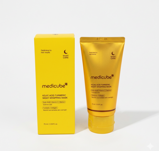 Medicube Kojic Acid Turmeric Night Wrapping Mask