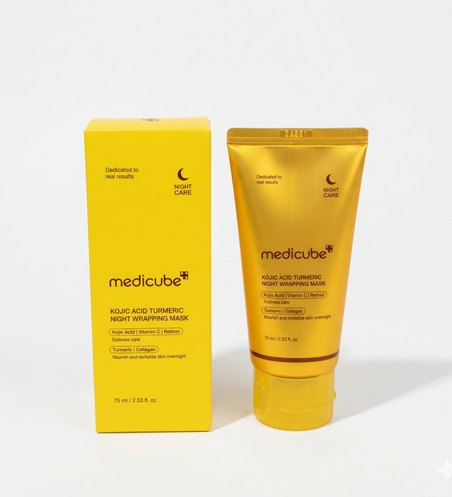 Medicube Kojic Acid Turmeric Night Wrapping Mask