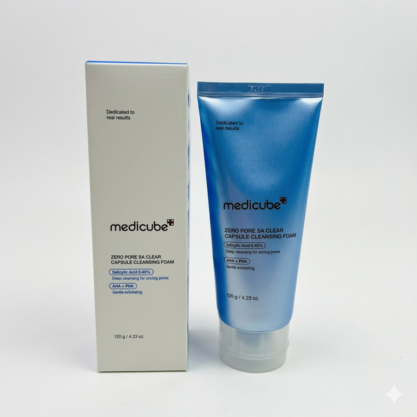 Medicube Zero Pore SA Clear Capsule Cleansing Foam