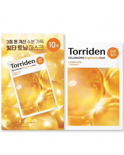 Torriden Cellmazing Vita C Brightening Mask 10 Pack