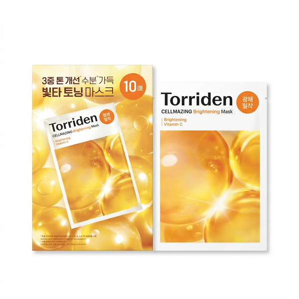 Torriden Cellmazing Vita C Brightening Mask 10 Pack
