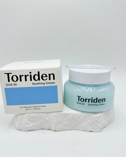 Torriden DIVE-IN Low Molecular Hyaluronic Acid Soothing Cream.