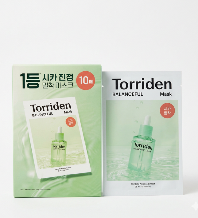 Torriden Balanceful Cica Mask 10 Pack