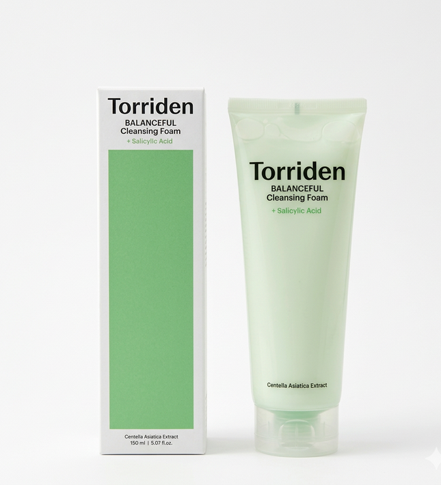 Torriden Balanceful Cica Cleansing Foam