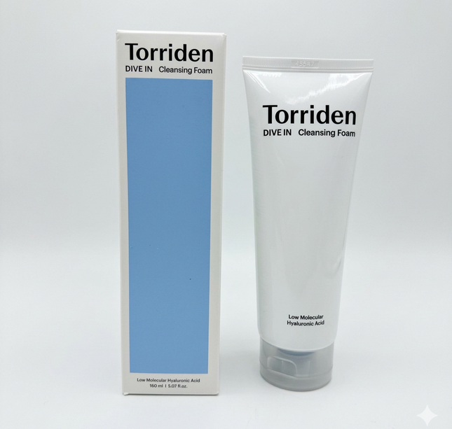 Torriden DIVE-IN Low Molecular Hyaluronic Acid Cleansing Foam (150ml)