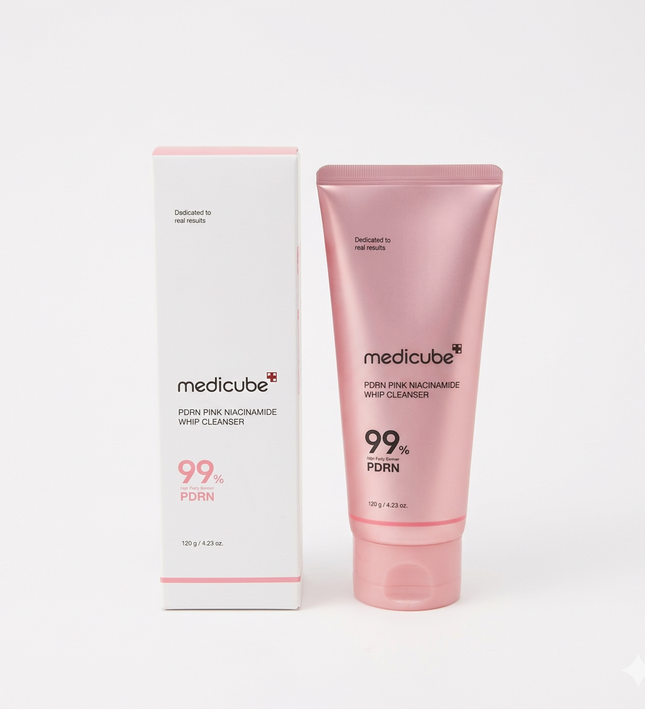 Medicube PDRN Pink Niacinamide Whip Cleanser