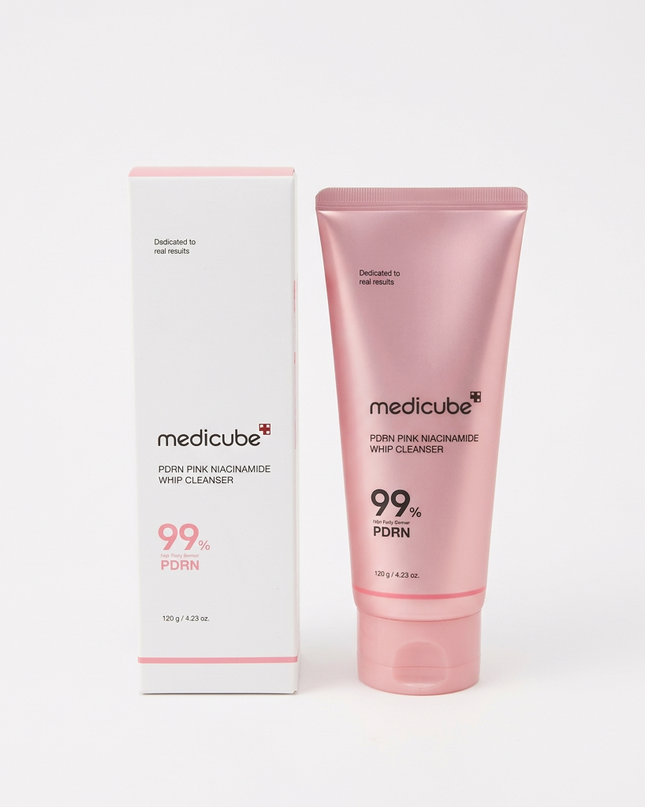 Medicube PDRN Pink Niacinamide Whip Cleanser – Deep cleansing meets glow-boosting skincare