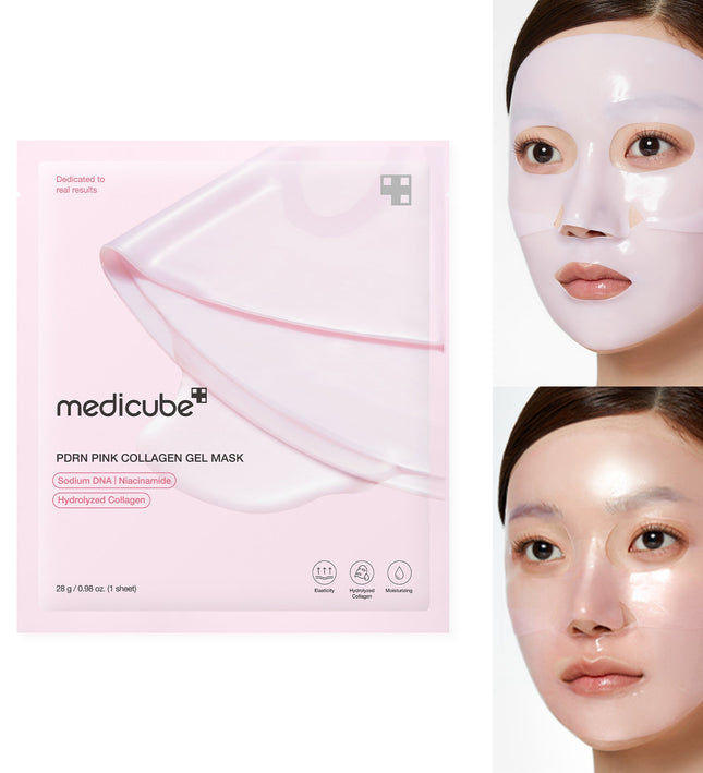Medicube PDRN Pink Collagen Gel Mask - 4 Pack