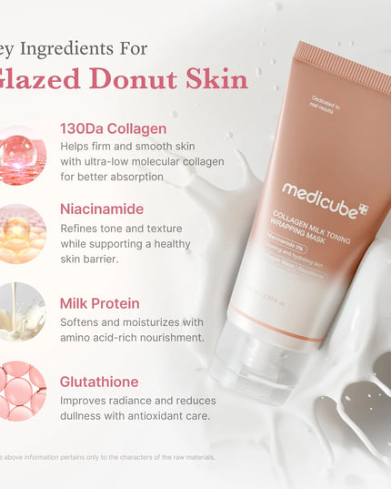 Medicube Collagen Milk Toning Wrapping Mask