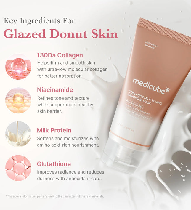 Medicube Collagen Milk Toning Wrapping Mask