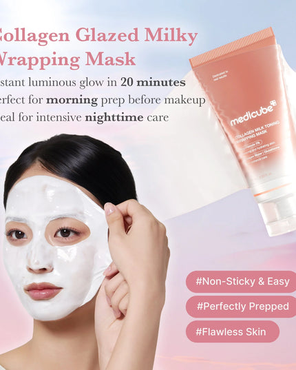 Medicube Collagen Milk Toning Wrapping Mask