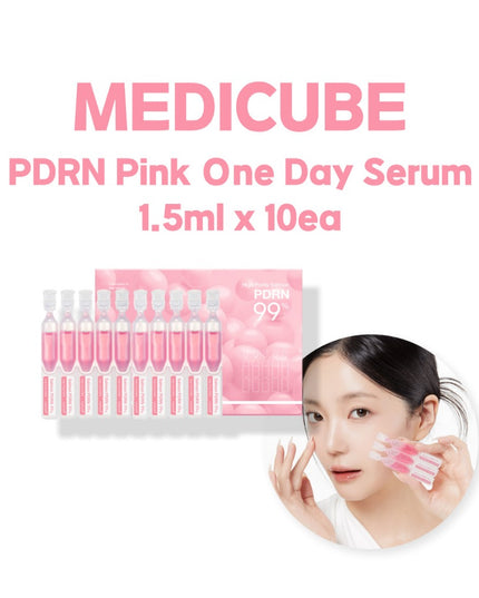 Medicube PDRN Pink One Day Serum Set (1.5ml x 10ea)