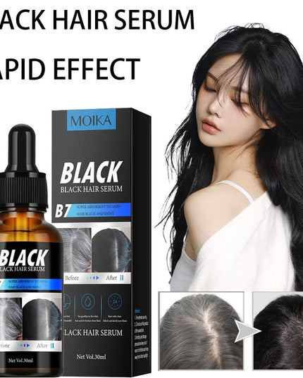 MOIKA Black Hair Serum for Hair Loss 30ml
