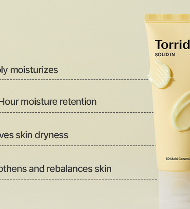 Torriden SOLID IN Ceramide Face Cream YELLOW